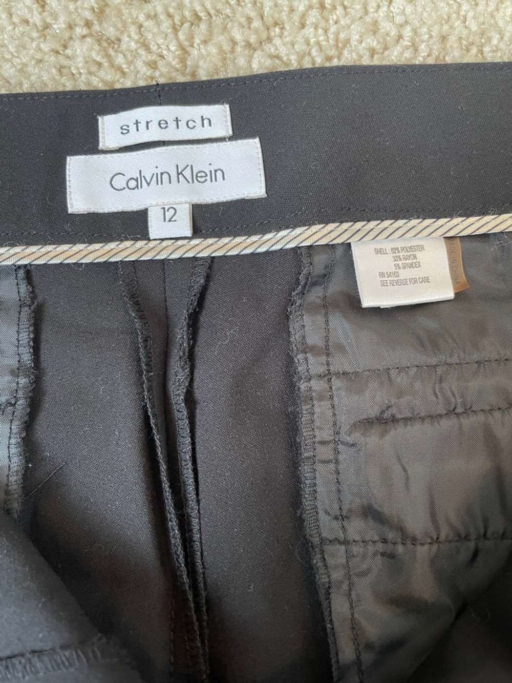 Classic Black Dress Pants - Picture 4 of 4